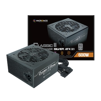 마이크로닉스 Classic II 풀체인지 600W 80PLUS실버 ATX3.1
