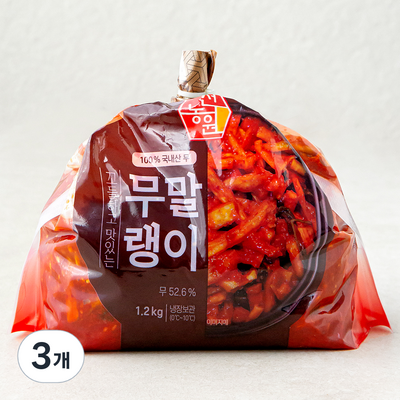 선농종합식품 선농원 꼬들 무말랭이 1.2kg