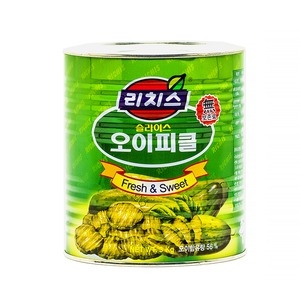동서식품 리치스 슬라이스 오이피클 3kg (3개)_이미지