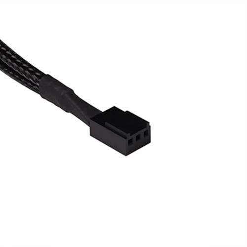 ALPHACOOL Y형 스플리터 3pin to 3x3-pin 케이블 (0.15m, 블랙)_이미지