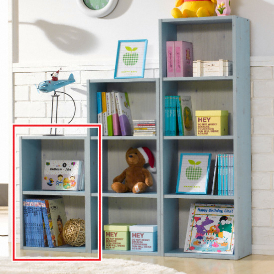 모아가구 릭 2단 미니책장 400_이미지