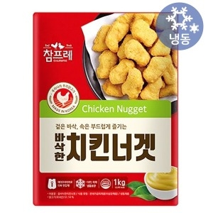 참바삭한 치킨너겟 1kg 국산 닭고기 에어프라이어 도시락 반찬 간식