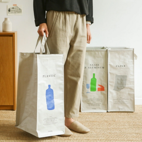 이투컬렉션 데일리라이크 타포린 분리수거함 03 more slim 3P세트_이미지