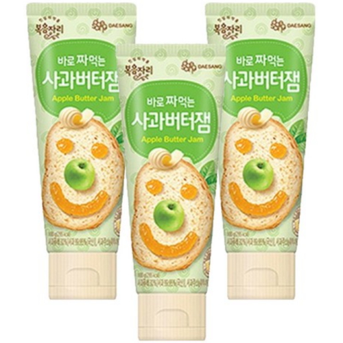 복음자리 바로 짜먹는 사과버터잼 100g (3개)