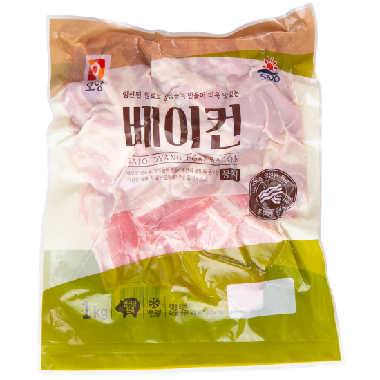사조대림 오양 베이컨 뭉치 1kg (5개)_이미지