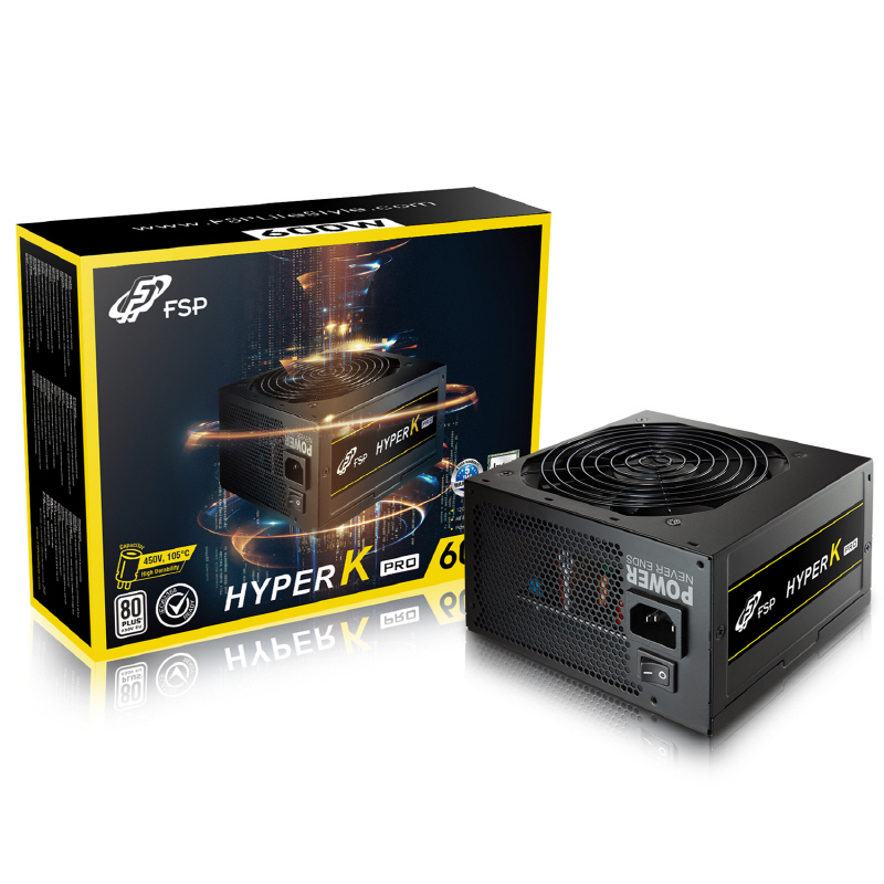 FSP HYPER K PRO 600W 80PLUS���Ĵٵ� 230V EU