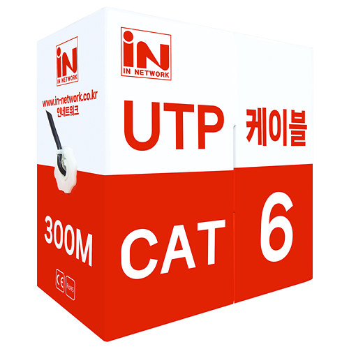 인네트워크 IN-6UOD300SJ CAT.6 UTP 제작용 랜케이블 (300m)_이미지
