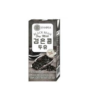  건국유업 건국대학교 검은콩 두유 48팩 유산균함유