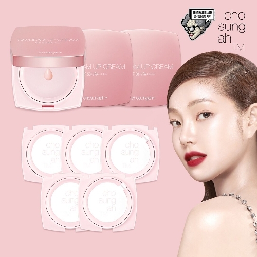 조성아TM 매니아 레이빔업 볼륨보정 크림 엔젤링 에디션 본품 3개+리필 5개_이미지