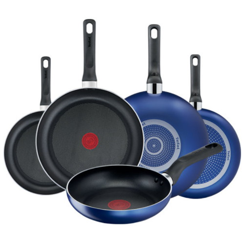 테팔 PTFE 미드나잇 블루 5종세트 프라이팬 20cm + 24cm + 26cm + 28cm + 볶음팬 28cm