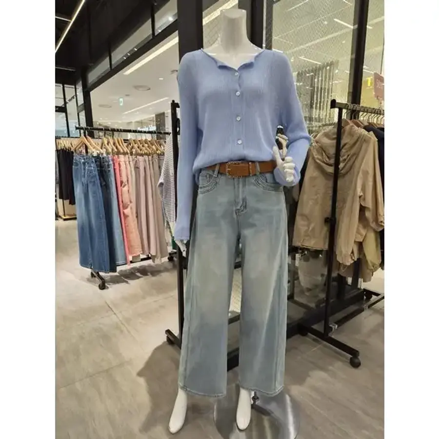 썸머 커브드 연천 데님 팬츠 SL2DP408