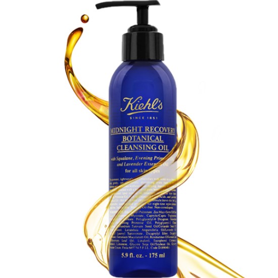 키엘 미드나잇 리커버리 보태니컬 클렌징오일 175ml (1개)_이미지