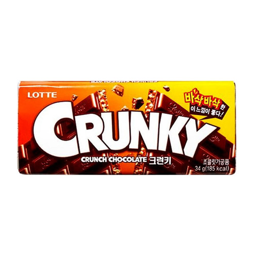 롯데제과 크런키 34g (96개)_이미지