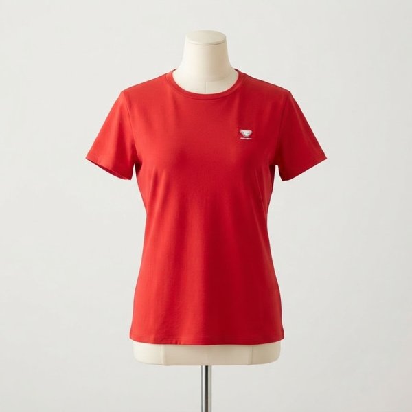 ESSENTIAL 에센셜 여성 반팔티 CORAL RED YWM26221 RY