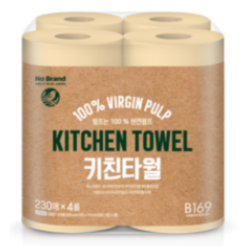 이마트 노브랜드 키친타월 230매 (4입) (1팩(4입))