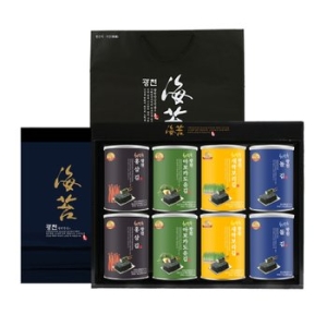 (주)해달음 [광천명품김]캔8종선물세트 288g (1개)_이미지