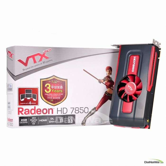 VTX3D 라데온 HD 7850 D5 2GB_이미지