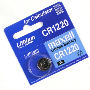 Coms A1111 MAXELL 수은전지 CR1220 리튬 셀_이미지