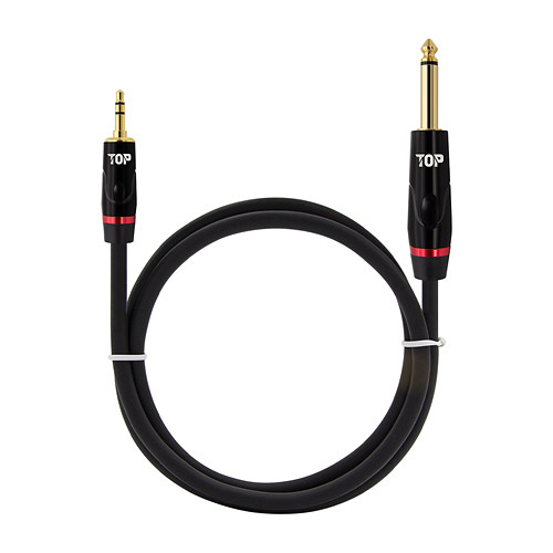 탑라인에이치디 HDTOP HT-TP 국산 3.5mm 스테레오 to 5.5 모노 케이블 (0.5m, HT-TP202)