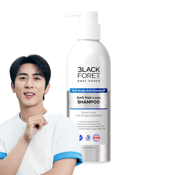 루트파워 두피 쿨 앤 딥클린 탈모증상완화 샴푸 500ml