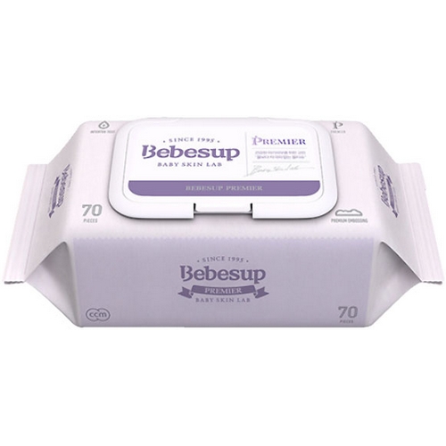 베베숲 프리미어 물티슈 캡형 70매 (4팩)_이미지