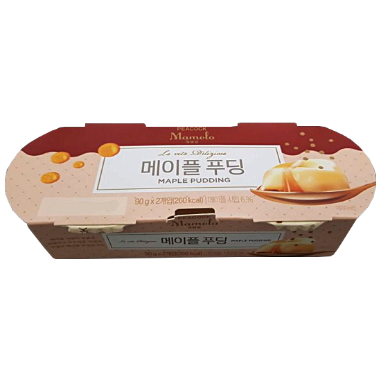이마트 피코크 마몰로 메이플 푸딩 2개입 180g (1개)