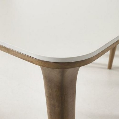 데코라인 워라벨 고무나무 원목 세라믹 식탁 1400 (의자4개)_이미지