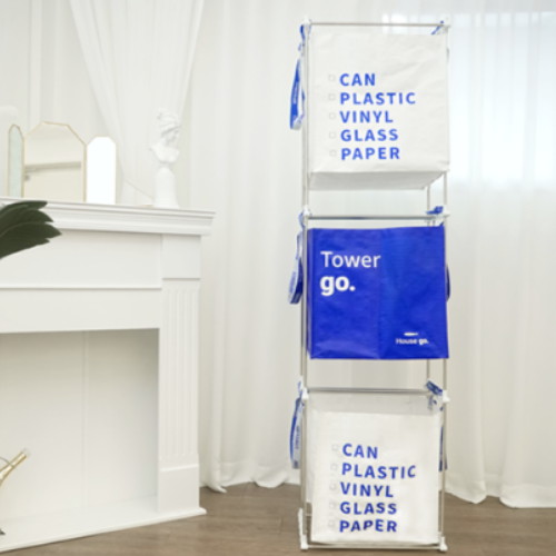 타워고 분리수거함 T3단 150L