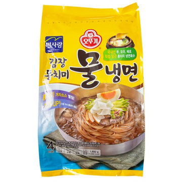 오뚜기 면사랑 김장동치미 물냉면 4인분 1.892kg (1개)_이미지