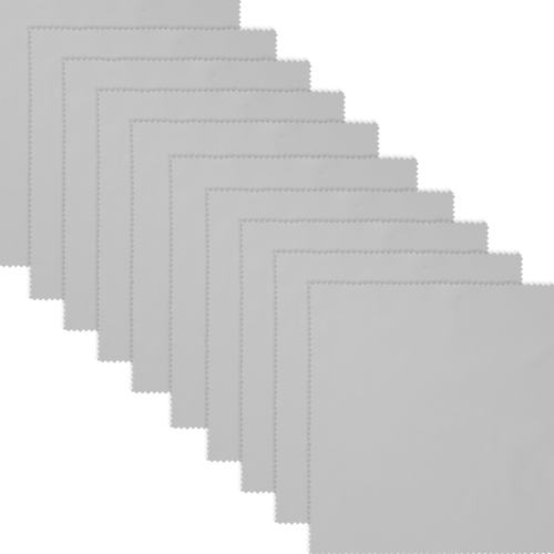 더브릴레 대용량 100장 초극세사 안경닦이 악기천 안경천 극세사 클리너 안경수건 안경닦는천 그레이_이미지