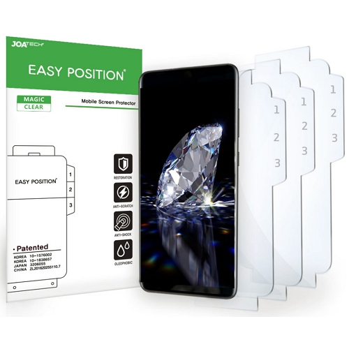 조아테크 이지포지션 갤럭시노트20 울트라 매직 고광택 보호필름