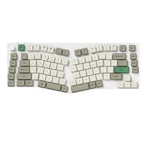 Keychron K15 PRO SE ZMK 유무선 기계식 쉘화이트 (바나나축)_이미지