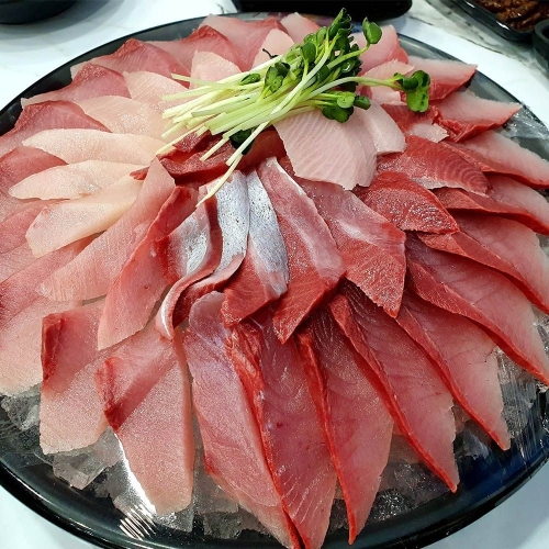 A테이블 국내산 중방어 횟감용 필렛 초장 500g