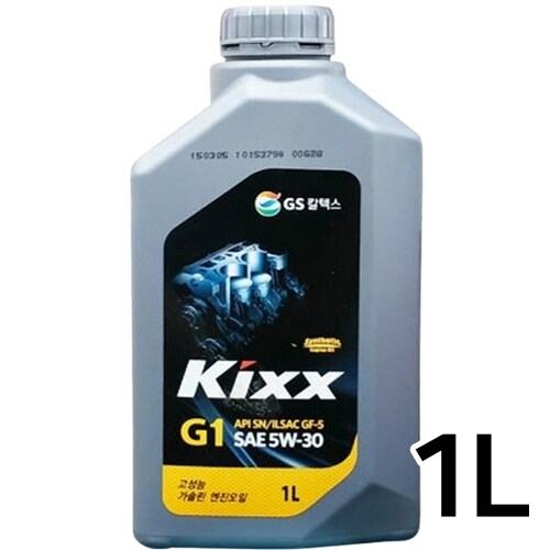 GS칼텍스 킥스 G1 5W30 가솔린 고성능 엔진오일 1L