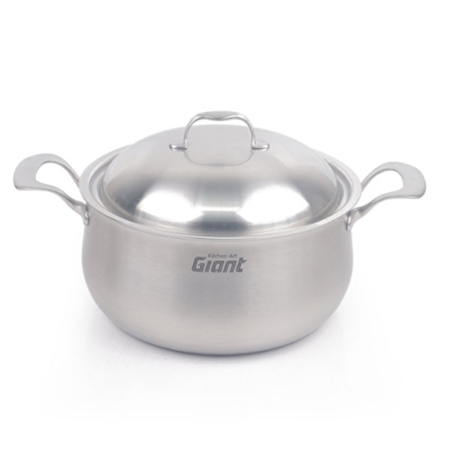키친아트 IH 자이언트 통5중 스텐 곰솥 (26cm)