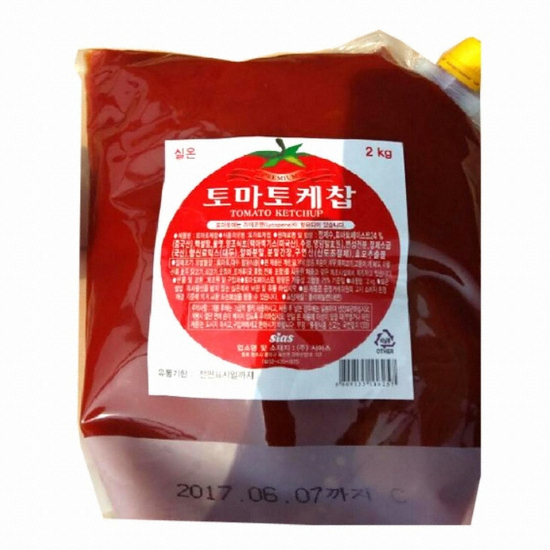 시아스 토마토케찹 2kg (1개)