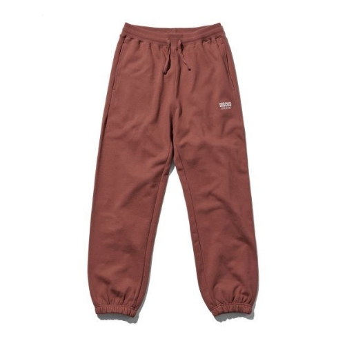 엠디 PICK DISCUS ATHLETIC 헤비웨이트 레터 로고 스웨트 팬츠 브릭 레드 DC23FG020RB 104212