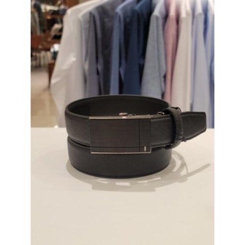 포체 FPSBE0007BK 벨트 블랙버클 남성 사피아노 소가죽자동벨트_이미지