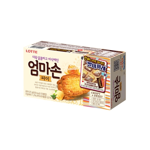 롯데제과 엄마손파이 127g (12개)_이미지