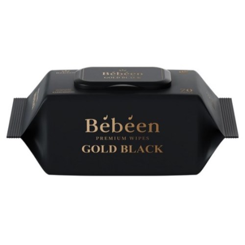 베베앙 골드블랙 물티슈 캡형 70매