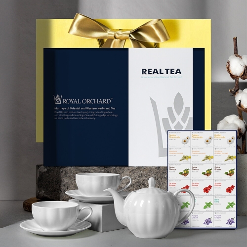 로얄오차드 스페셜 티팟 차 선물세트 (1개)
