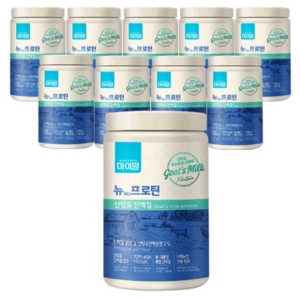 대상웰라이프 마이밀 뉴프로틴 산양유 단백질 340g (10개)_이미지