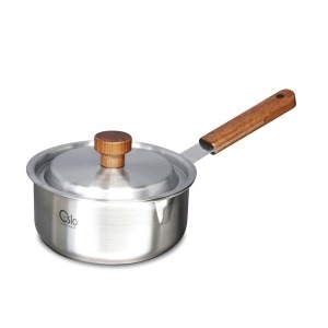 오슬로 실버 이유식 냄비/ 통3중 인덕션 스텐 밀크팬