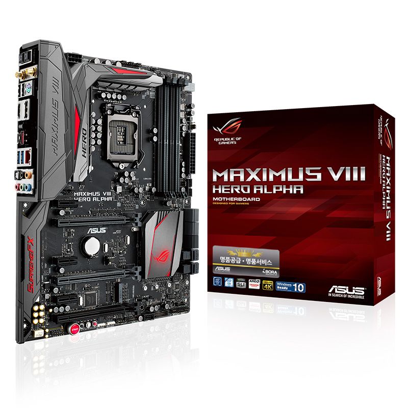ASUS MAXIMUS VIII HERO/ALPHA + M.2 SSD 256GB 아이보라