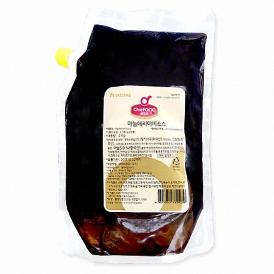쉐프원 마늘 데리야끼소스 2kg (1개)_이미지