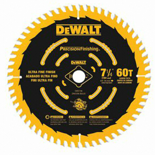 디월트  7인치 목재용 원형톱날 DW3196 (1개)