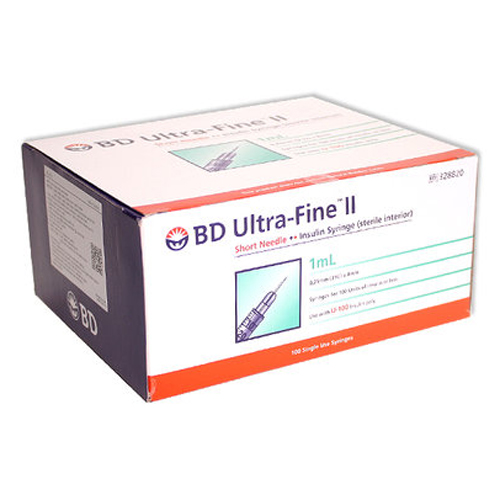 BD 인슐린 주사기 Ultra-Fine II 31G 1cc