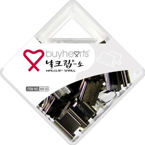 바이하츠 날크립 소형 MB-30 1케이스 날클립 집게