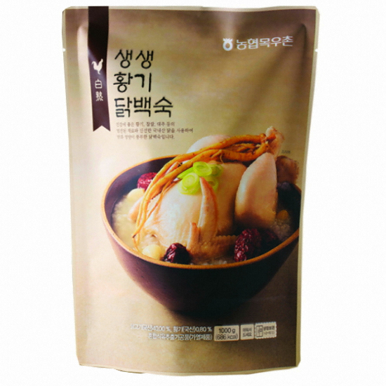 목우촌 생생 황기 삼계탕 1kg (2개)_이미지