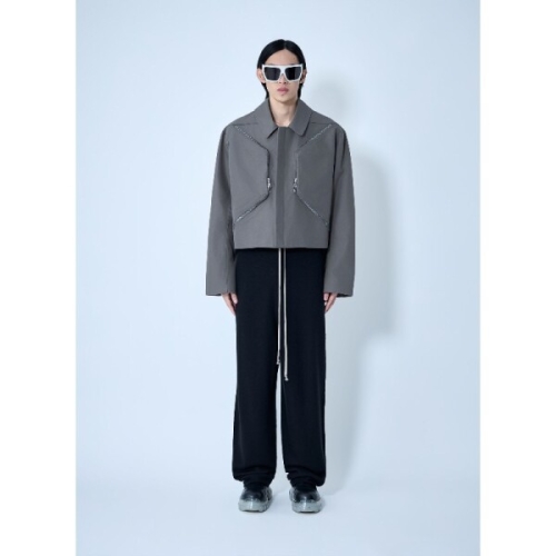 릭오웬스 스트럭처드 크롭 지퍼 재킷 RU01F2795 CDU 34_이미지